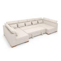 Séjour KARIZMA – Forme U Beige Clair ( Luxor )