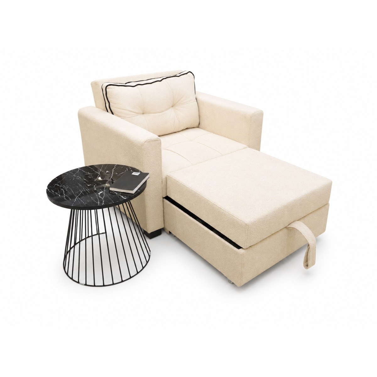 Fauteuil Lit BABY SOLTANA Beige ( YARA 02)