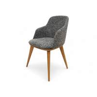 Table QUARTZ avec 4 chaises bleu