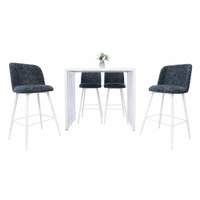 Table Haute ALEXANDRA Bleu ( COCO)