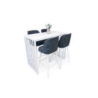 Table Haute ALEXANDRA Bleu ( COCO)