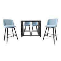 Table Haute ALEXANDRA Bleu Ciel ( Triode)