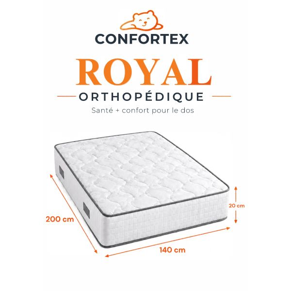 MATELAS ROYAL 1.40/ 2m