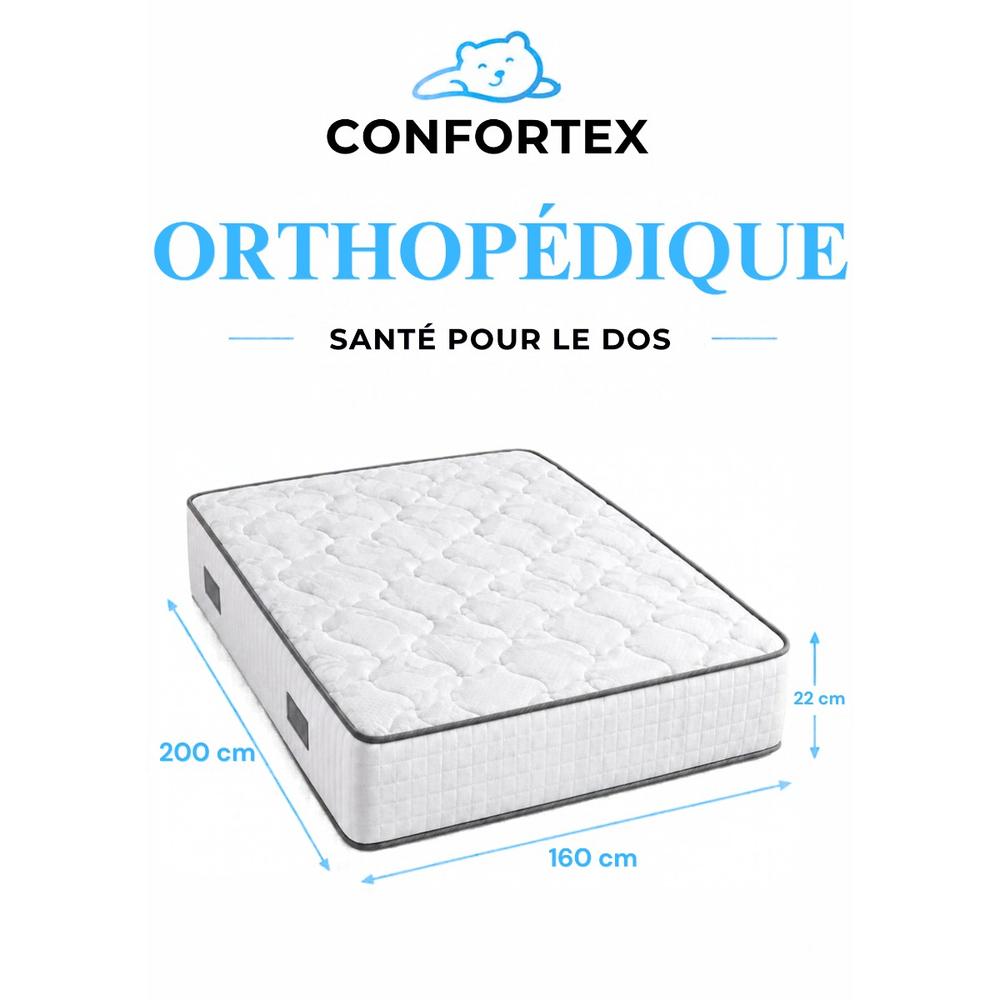 Matelas Orthopédique 1.60 m - 2 m