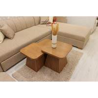 Table basse pyramide carrees 3PCS
