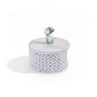 Table basse macramé