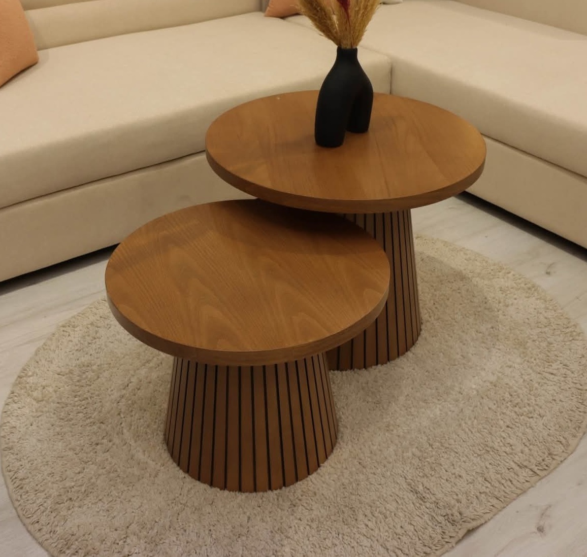 Table basse RONDE 3psc - Image 2
